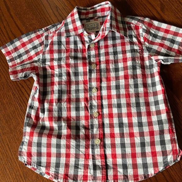 The Children’s Place Boys 3T Plaid shirt - Picture 3 of 3